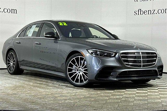 used 2022 Mercedes-Benz S-Class car, priced at $70,987