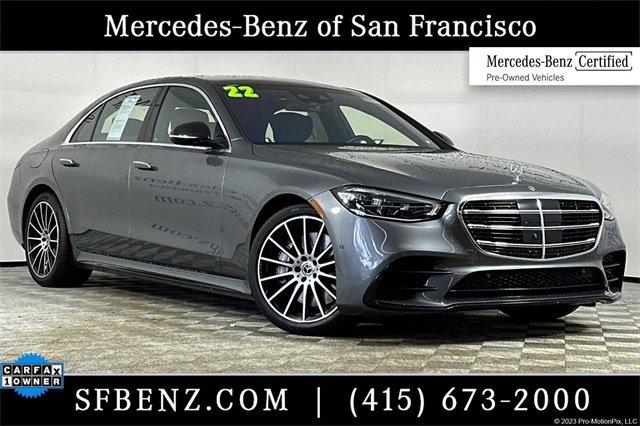 used 2022 Mercedes-Benz S-Class car, priced at $70,987