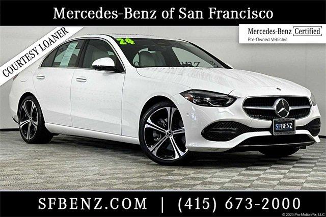 used 2024 Mercedes-Benz C-Class car, priced at $42,338