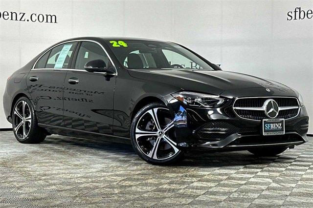 used 2024 Mercedes-Benz C-Class car, priced at $41,388