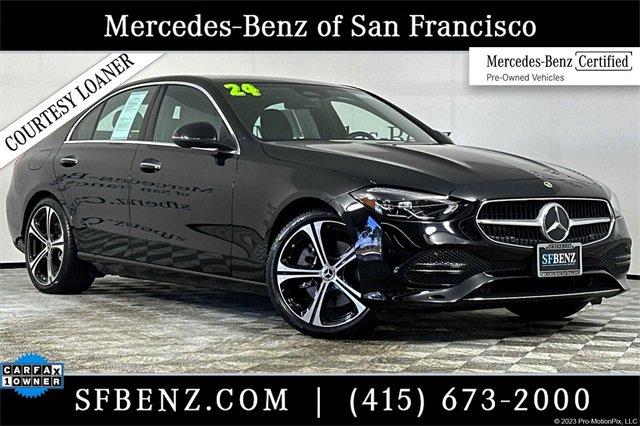 used 2024 Mercedes-Benz C-Class car, priced at $41,388