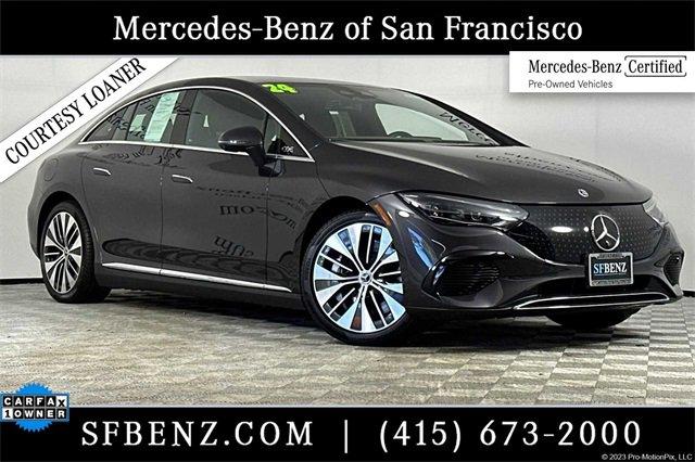 used 2024 Mercedes-Benz EQE 350 car, priced at $63,999