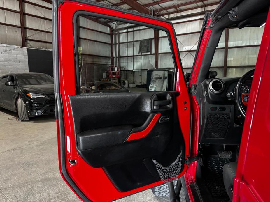 used 2012 Jeep Wrangler Unlimited car, priced at $17,999