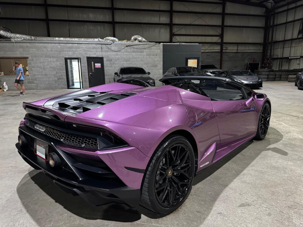 used 2022 Lamborghini Huracan EVO car, priced at $219,999