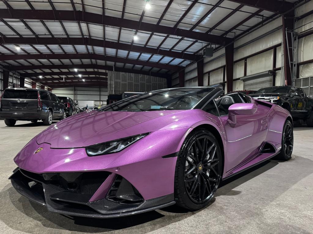 used 2022 Lamborghini Huracan EVO car, priced at $219,999