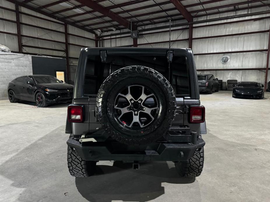 used 2018 Jeep Wrangler Unlimited car, priced at $29,999