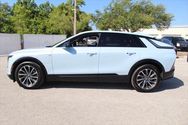 new 2025 Cadillac LYRIQ car, priced at $58,670