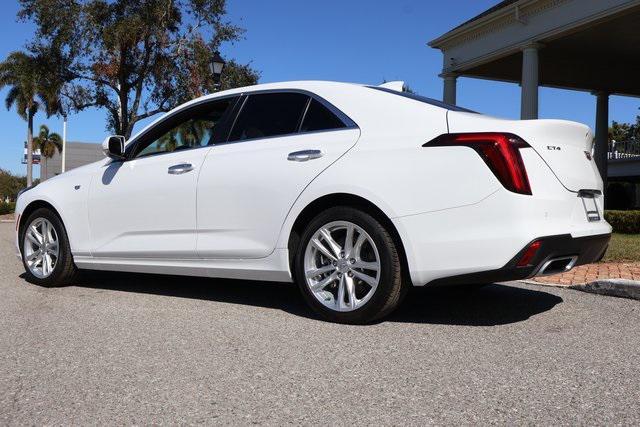 new 2025 Cadillac CT4 car, priced at $36,990