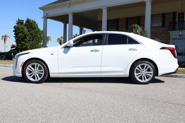 new 2025 Cadillac CT4 car, priced at $36,990