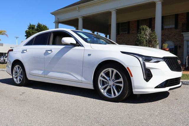 new 2025 Cadillac CT4 car, priced at $36,990