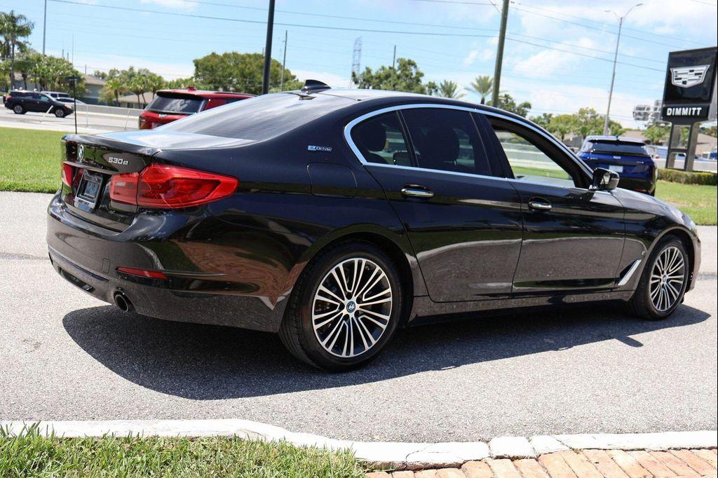 used 2018 BMW 530e car, priced at $19,998