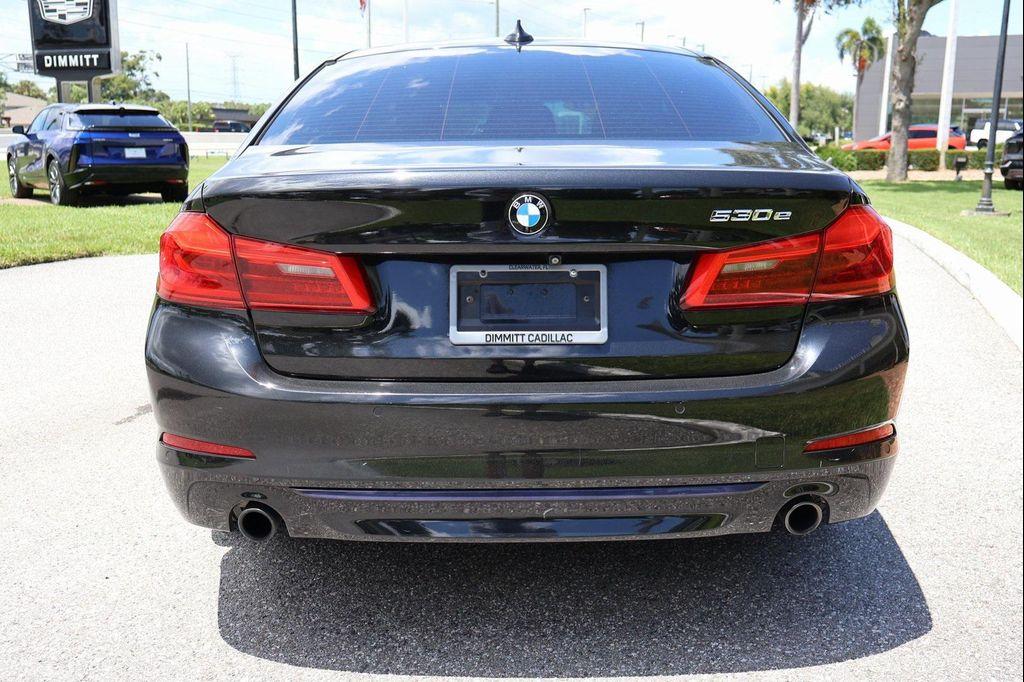 used 2018 BMW 530e car, priced at $19,998