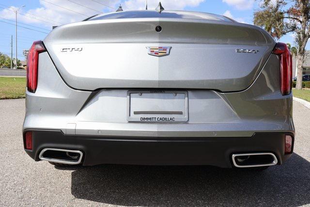 new 2025 Cadillac CT4 car, priced at $43,115