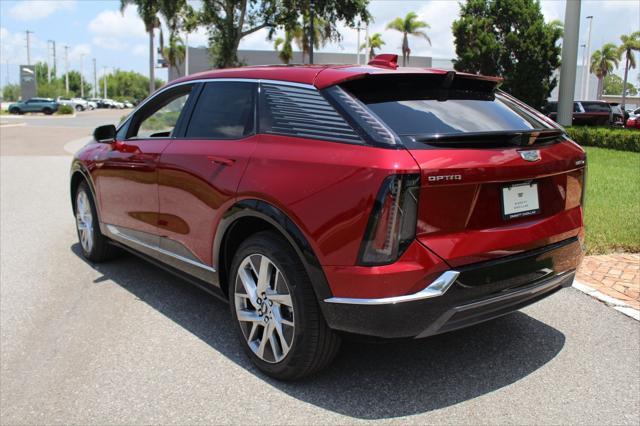 new 2025 Cadillac OPTIQ car, priced at $56,289