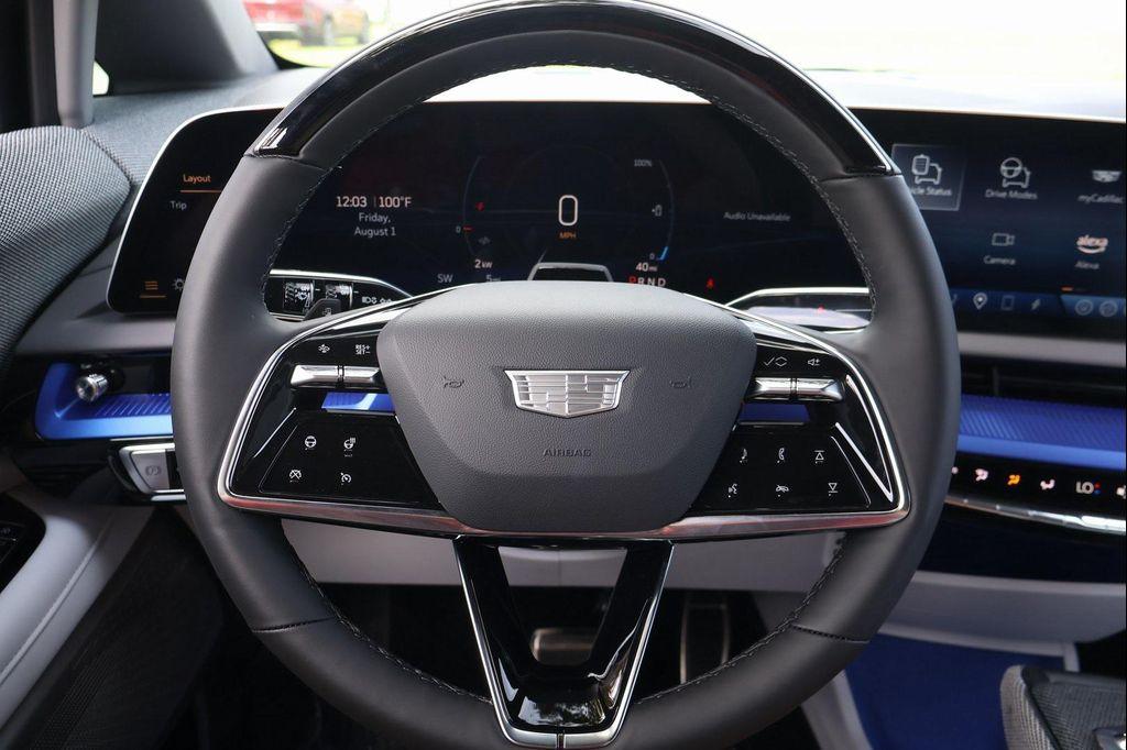 new 2025 Cadillac OPTIQ car, priced at $53,947