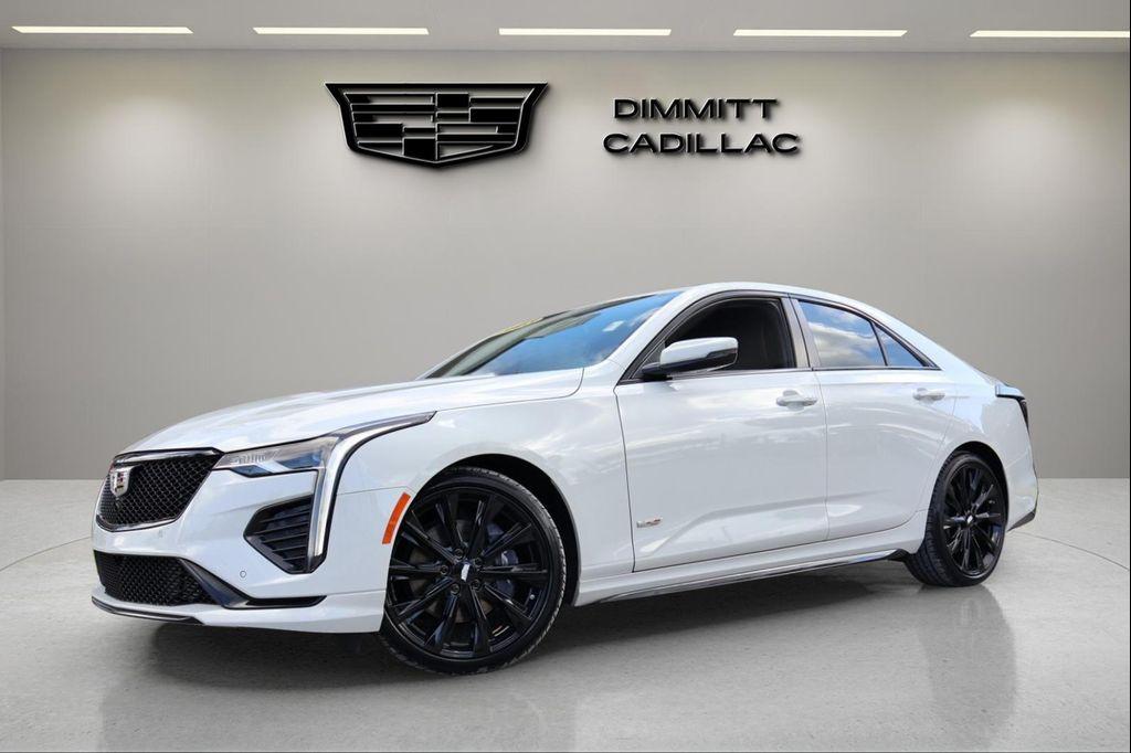 used 2023 Cadillac CT4-V car, priced at $39,781
