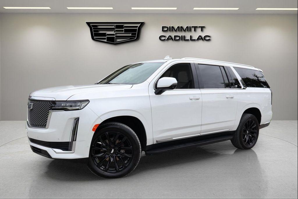 used 2023 Cadillac Escalade ESV car, priced at $74,499