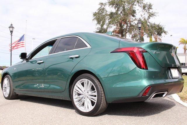 new 2025 Cadillac CT4 car, priced at $43,115