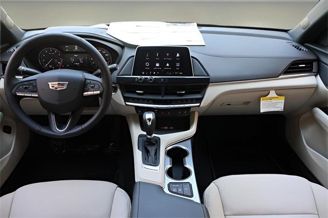 new 2025 Cadillac CT4 car, priced at $41,615