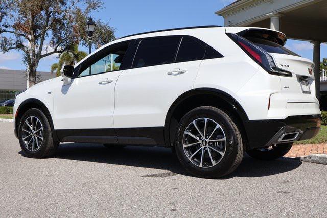 new 2025 Cadillac XT4 car, priced at $50,515