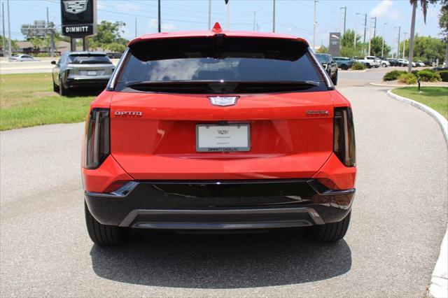 new 2025 Cadillac OPTIQ car, priced at $55,615