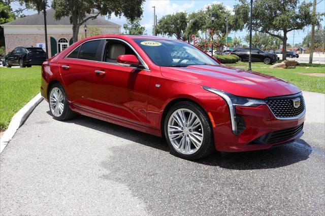 used 2025 Cadillac CT4 car, priced at $41,998