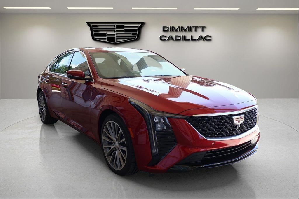 new 2025 Cadillac CT5 car, priced at $54,960