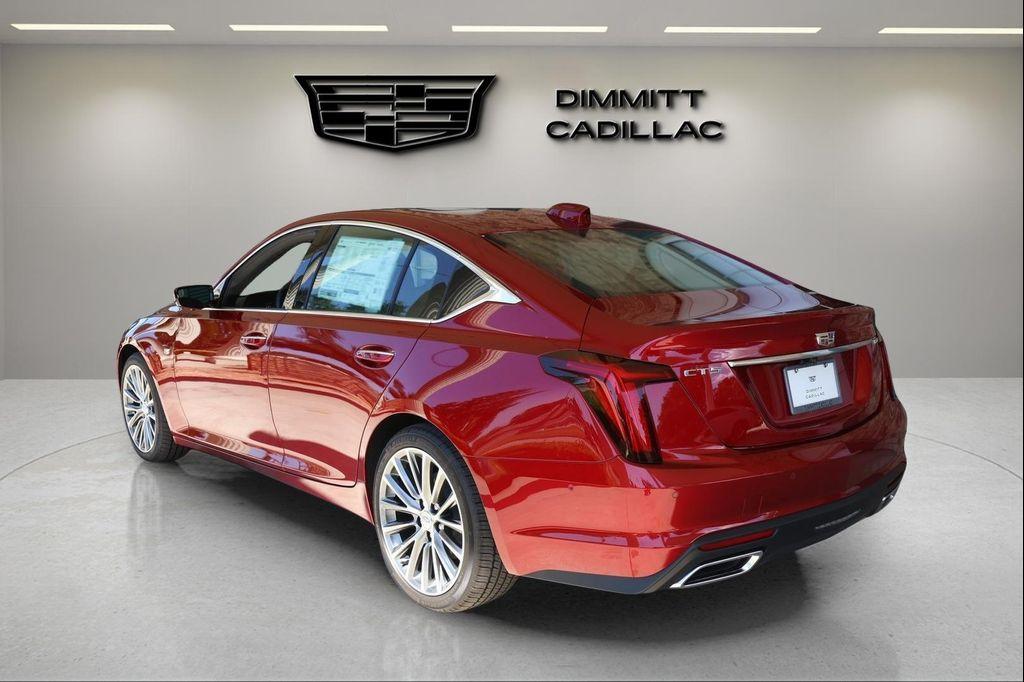 new 2025 Cadillac CT5 car, priced at $54,960