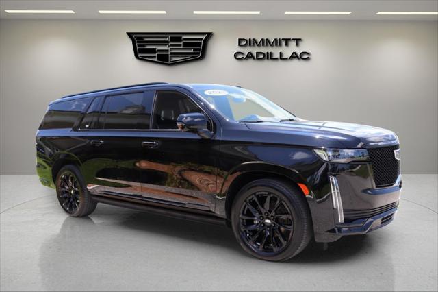 used 2023 Cadillac Escalade ESV car, priced at $82,407