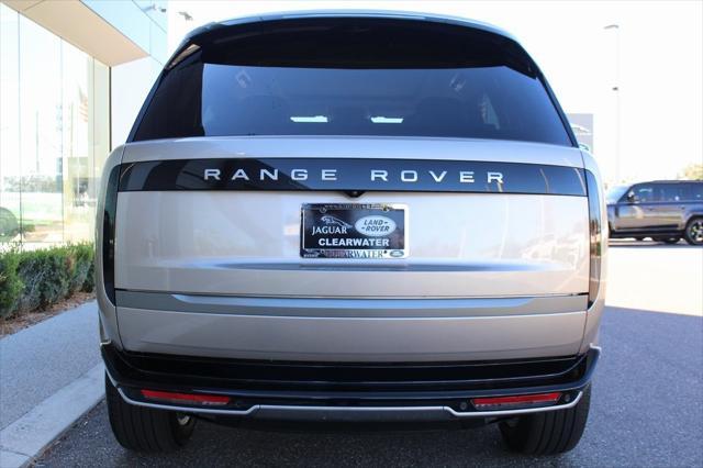 new 2025 Land Rover Range Rover car, priced at $114,485