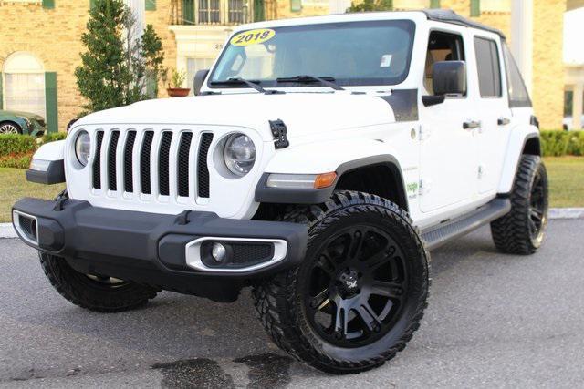 used 2018 Jeep Wrangler Unlimited car, priced at $27,977