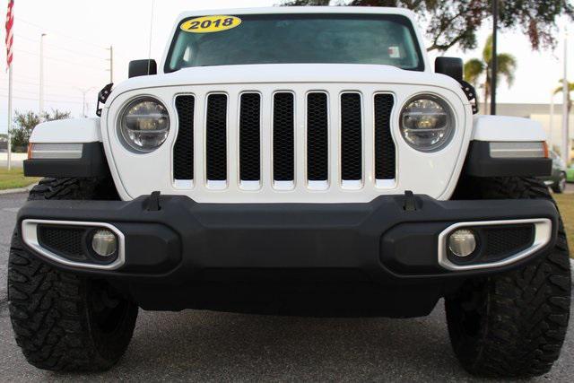 used 2018 Jeep Wrangler Unlimited car, priced at $27,977