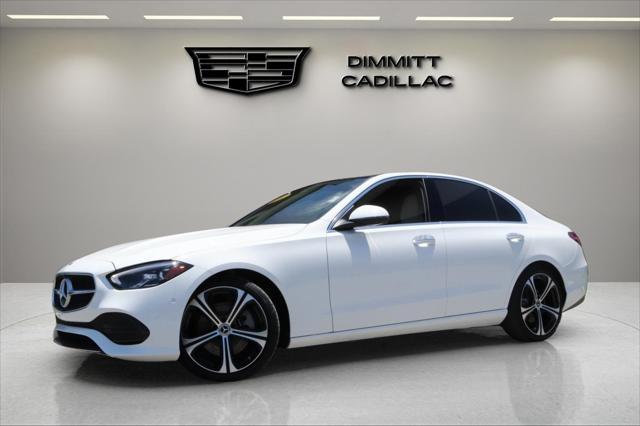 used 2023 Mercedes-Benz C-Class car, priced at $35,499