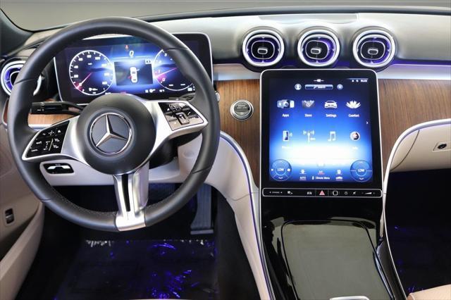 used 2023 Mercedes-Benz C-Class car, priced at $35,499