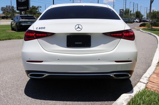 used 2023 Mercedes-Benz C-Class car, priced at $35,631