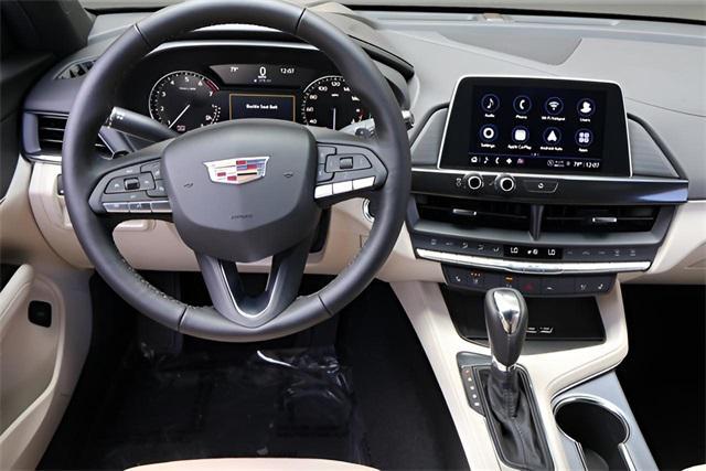 new 2025 Cadillac CT4 car, priced at $41,615