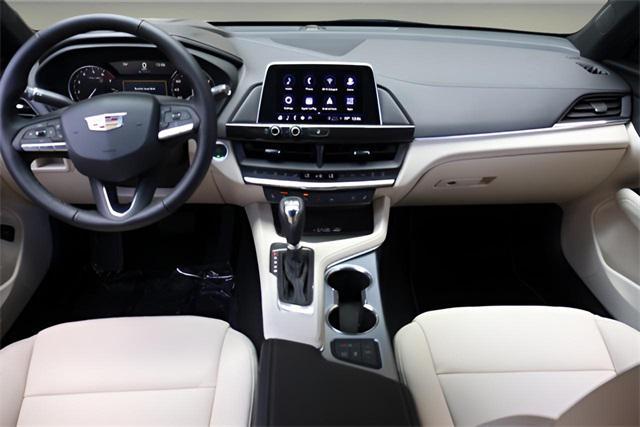 new 2025 Cadillac CT4 car, priced at $41,615