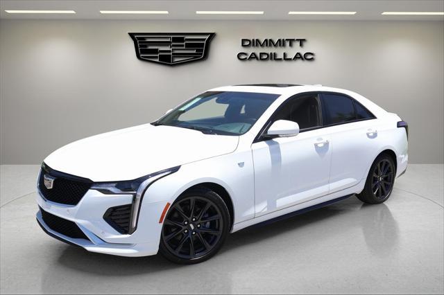 new 2026 Cadillac CT4 car, priced at $48,345