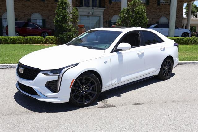 new 2026 Cadillac CT4 car, priced at $48,345