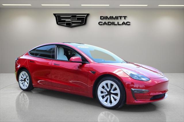 used 2021 Tesla Model 3 car, priced at $23,997