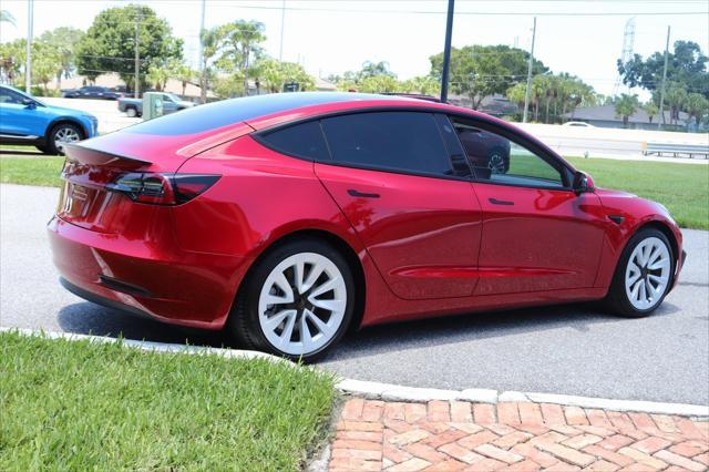 used 2021 Tesla Model 3 car, priced at $23,997
