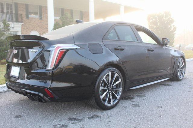 used 2022 Cadillac CT4-V car, priced at $59,441