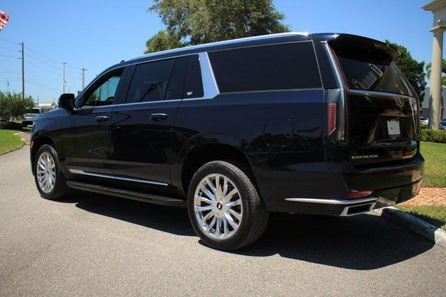 used 2023 Cadillac Escalade ESV car, priced at $85,898