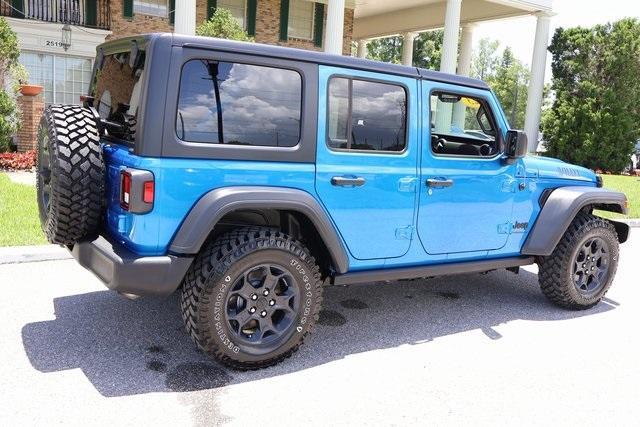 used 2023 Jeep Wrangler car, priced at $37,696