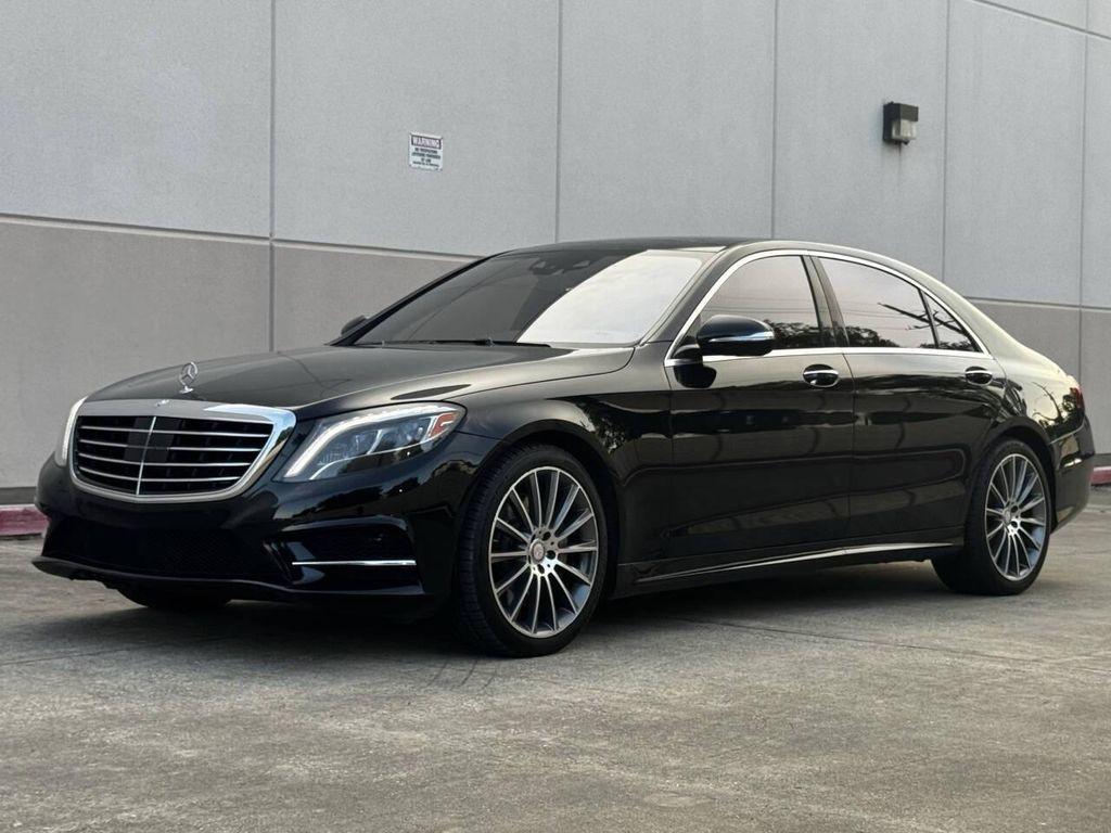 used 2015 Mercedes-Benz S-Class car, priced at $21,999