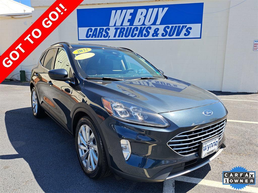 used 2022 Ford Escape car, priced at $23,788