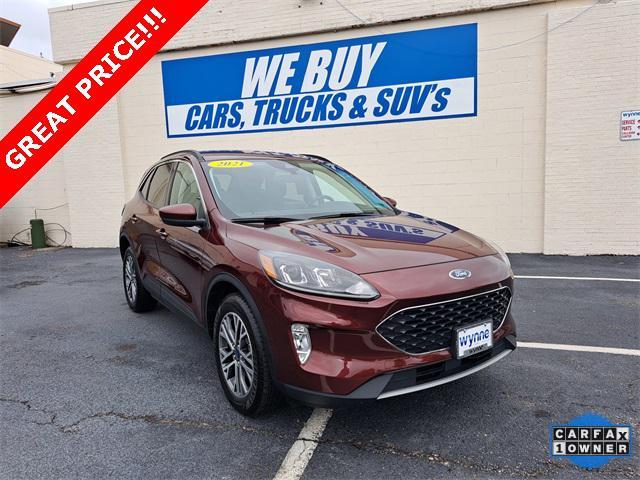 used 2021 Ford Escape car, priced at $23,533