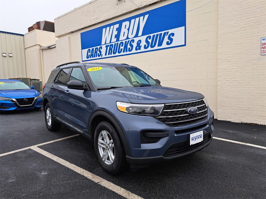 used 2021 Ford Explorer car, priced at $22,977