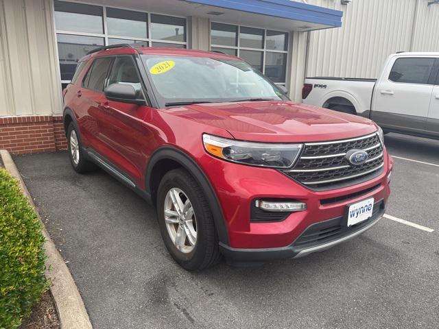 used 2021 Ford Explorer car, priced at $31,998