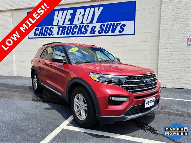 used 2021 Ford Explorer car, priced at $31,998